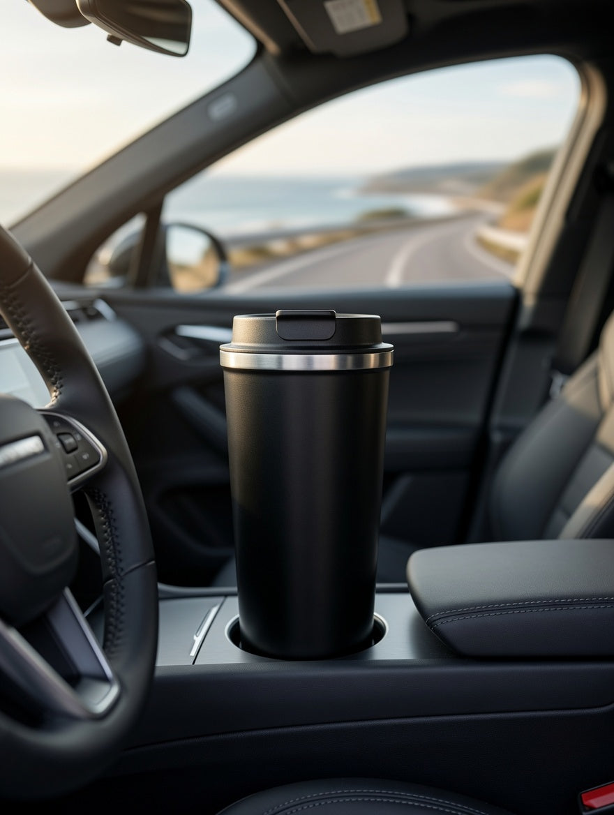 NoirSip Insulated Travel Mug