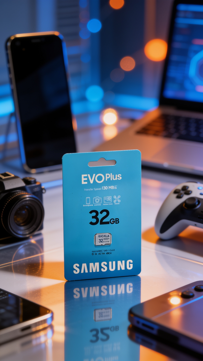 EVo Plus 32GB/64GB Samsung Micro SD Card