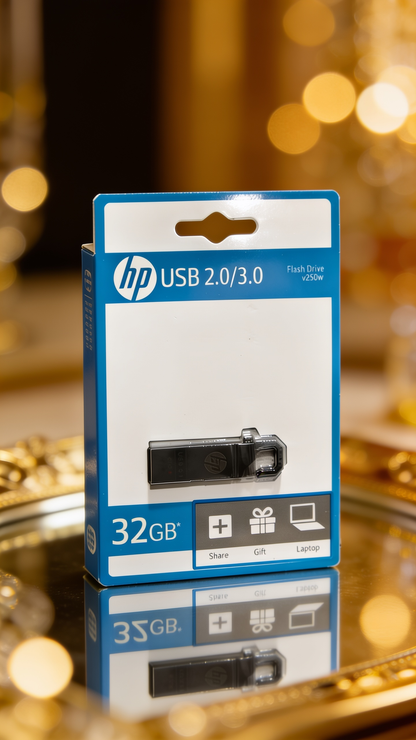 HP Power Flash 64GB/32GB High-Speed USB Drive