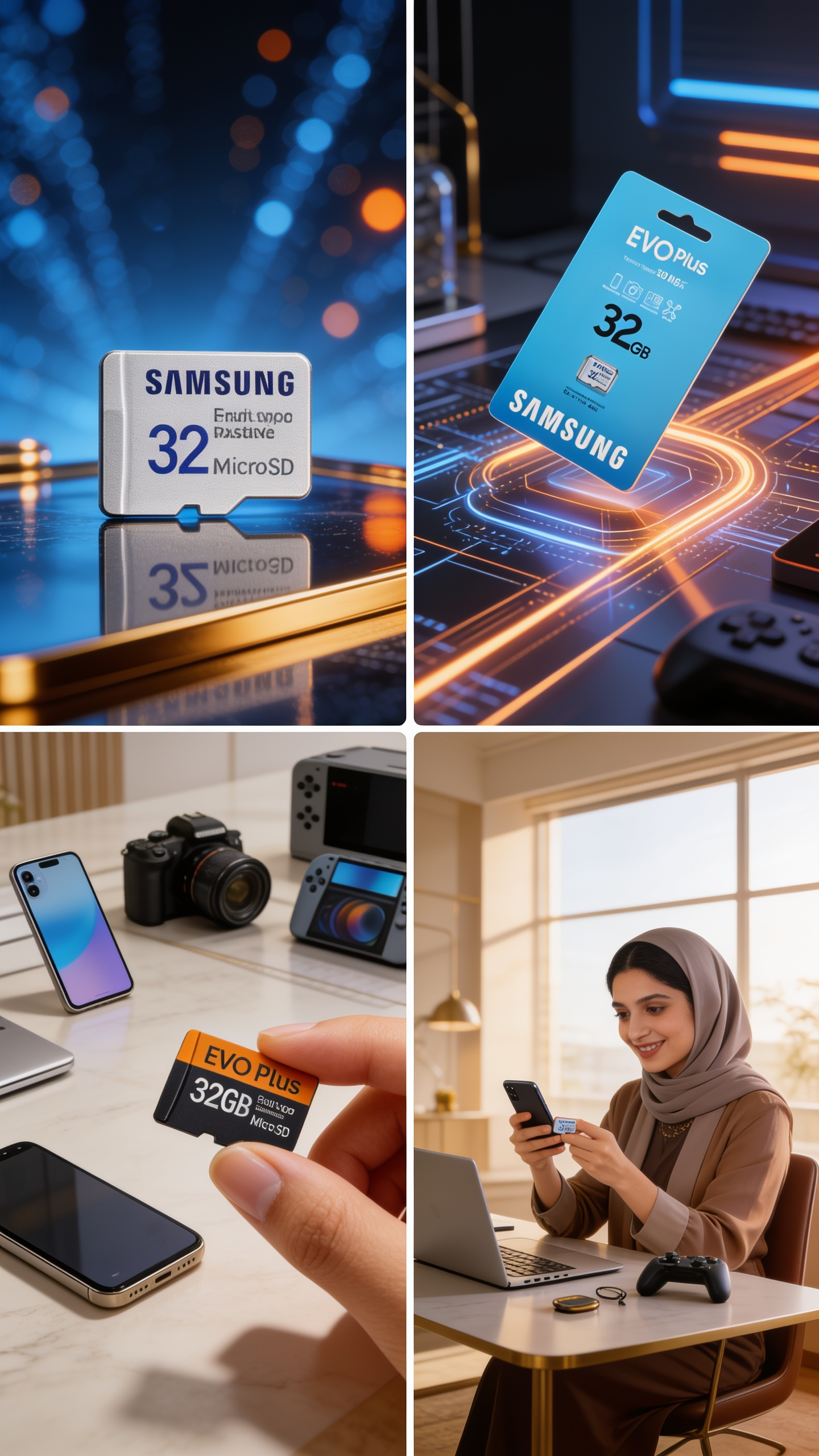 EVo Plus 32GB/64GB Samsung Micro SD Card