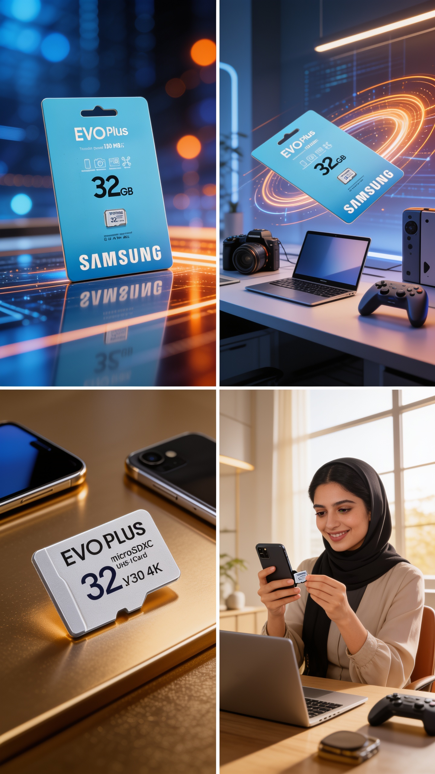 EVo Plus 32GB/64GB Samsung Micro SD Card