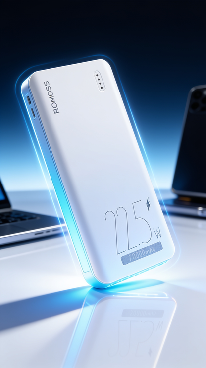 ROMOSS Power Core 20000Mah Pro – 22.5W Fast Charging Power Bank
