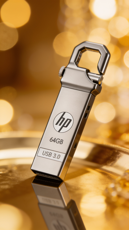 HP Power Flash 64GB/32GB High-Speed USB Drive