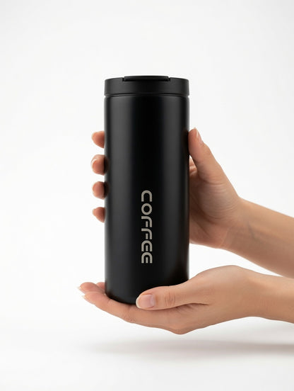 Sleek Stainless Steel Coffee Mug