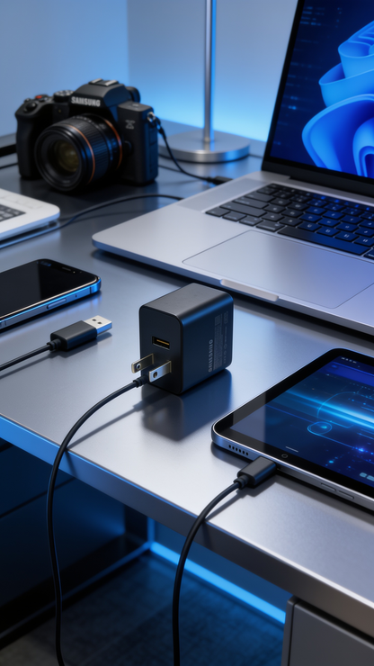 Samsung Super Fast 45w Charging Adapter