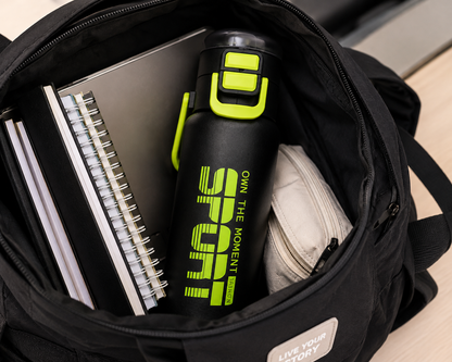 🥤 Premium 800ML Insulated Sports Water Bottle – Leak-Proof Thermal Flask