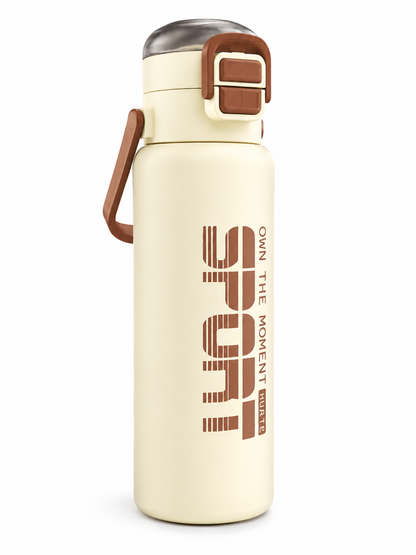 🥤 Premium 800ML Insulated Sports Water Bottle – Leak-Proof Thermal Flask