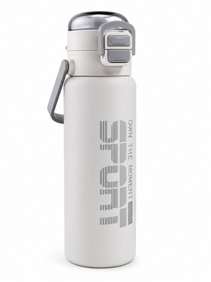 🥤 Premium 800ML Insulated Sports Water Bottle – Leak-Proof Thermal Flask