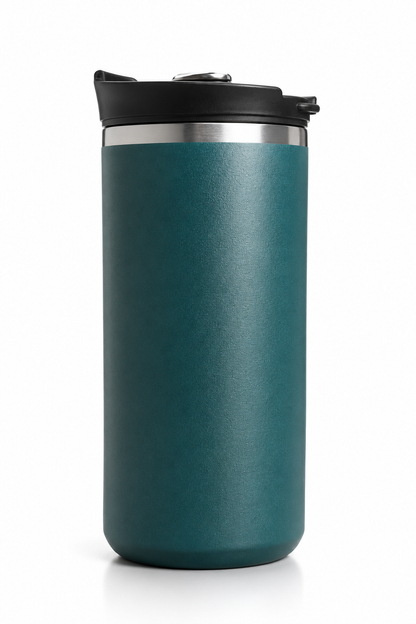 ☕ TYESO 600ml Vacuum Insulated Press Tumbler