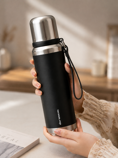 🔥 Keep Every Sip Perfect – Premium Stainless Steel Vacuum Flask