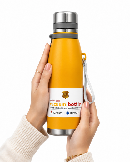 ProTherm Stainless Steel Flask | Long-Lasting Hot & Cold Insulation 1200ml