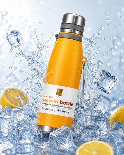 ProTherm Stainless Steel Flask | Long-Lasting Hot & Cold Insulation 1200ml