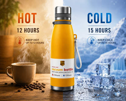 ProTherm Stainless Steel Flask | Long-Lasting Hot & Cold Insulation 1200ml