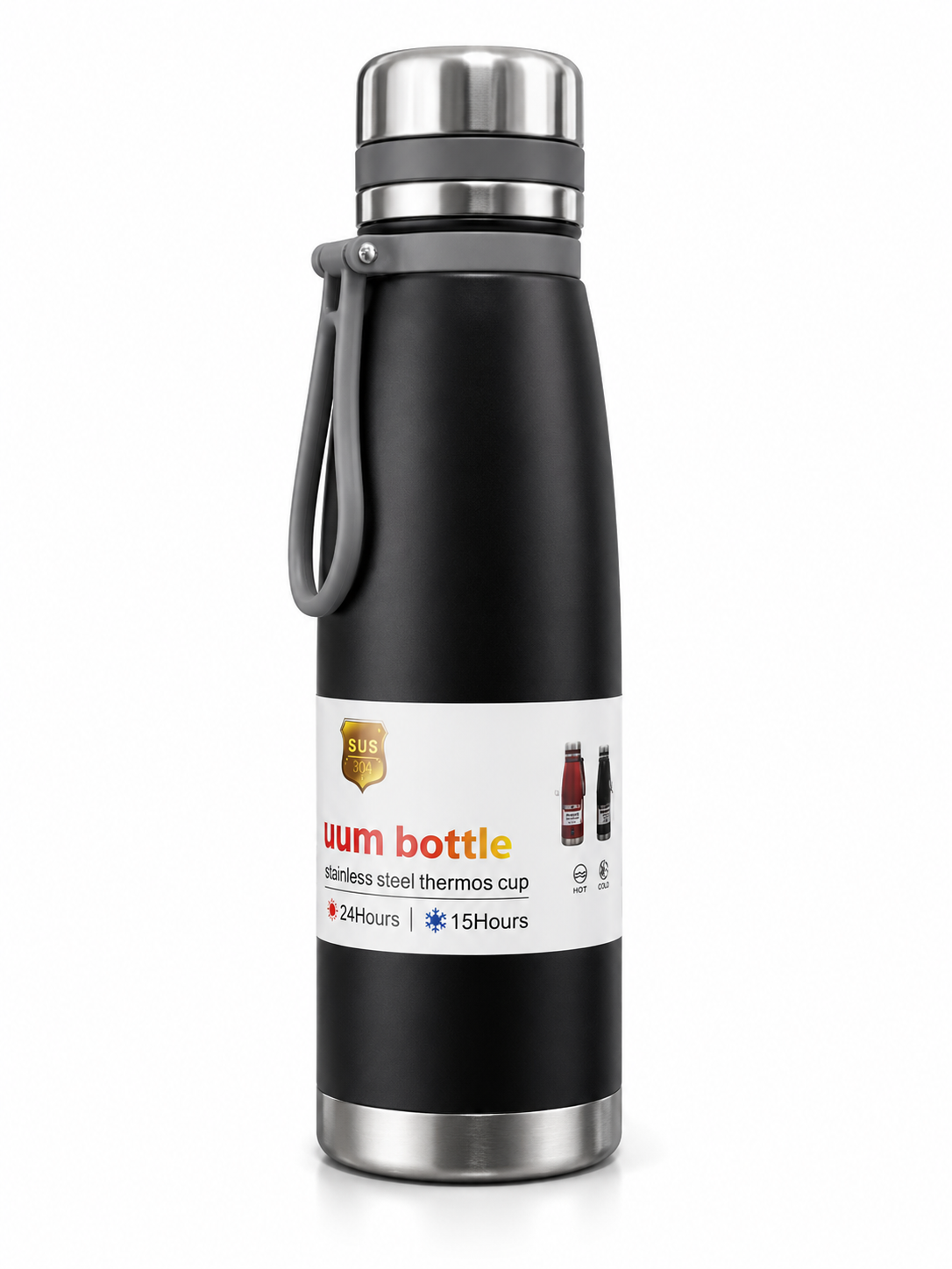 ProTherm Stainless Steel Flask | Long-Lasting Hot & Cold Insulation 1200ml