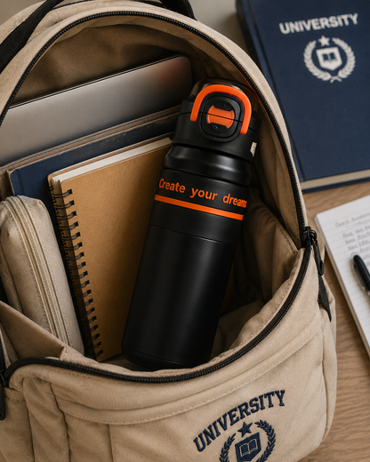 Fashion 650ml Premium Vacuum Insulated Stainless Steel Water Bottle