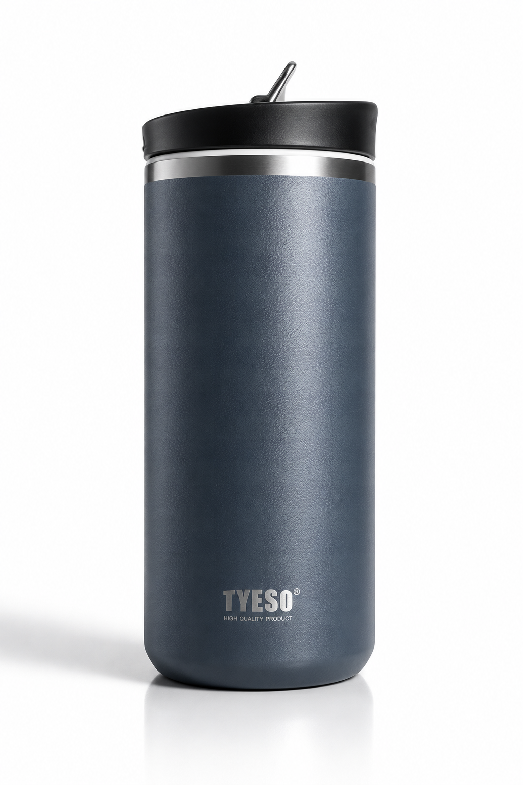 ☕ TYESO 600ml Vacuum Insulated Press Tumbler