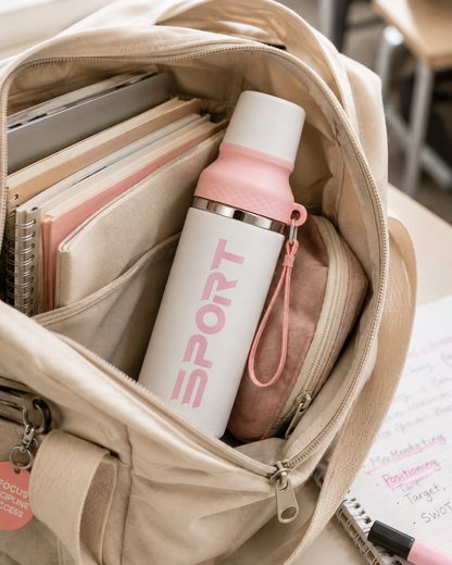 Stylish 1000ml Double Wall Stainless Steel Travel Cup