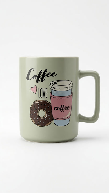 “Coffee LOVE” Ceramic Mug