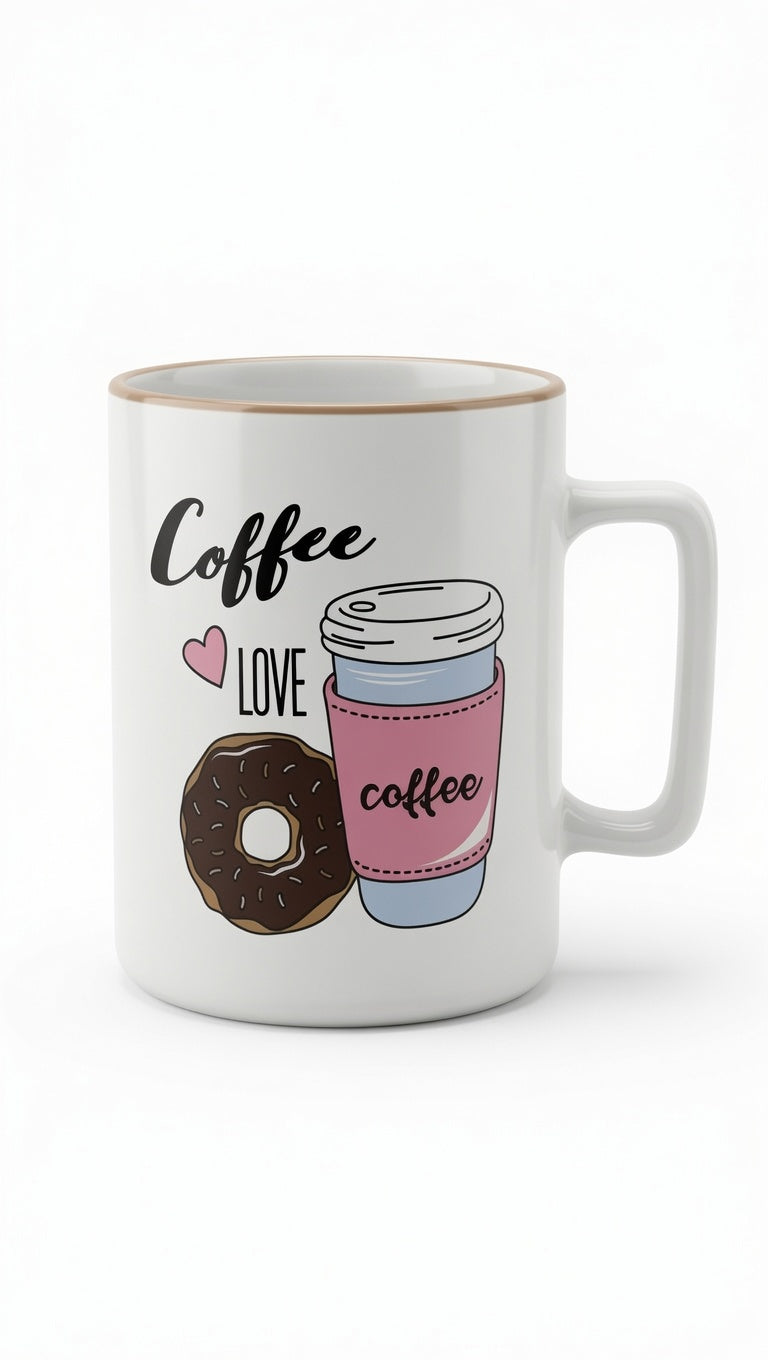 “Coffee LOVE” Ceramic Mug