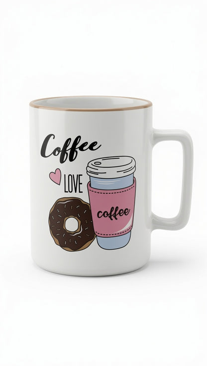 “Coffee LOVE” Ceramic Mug