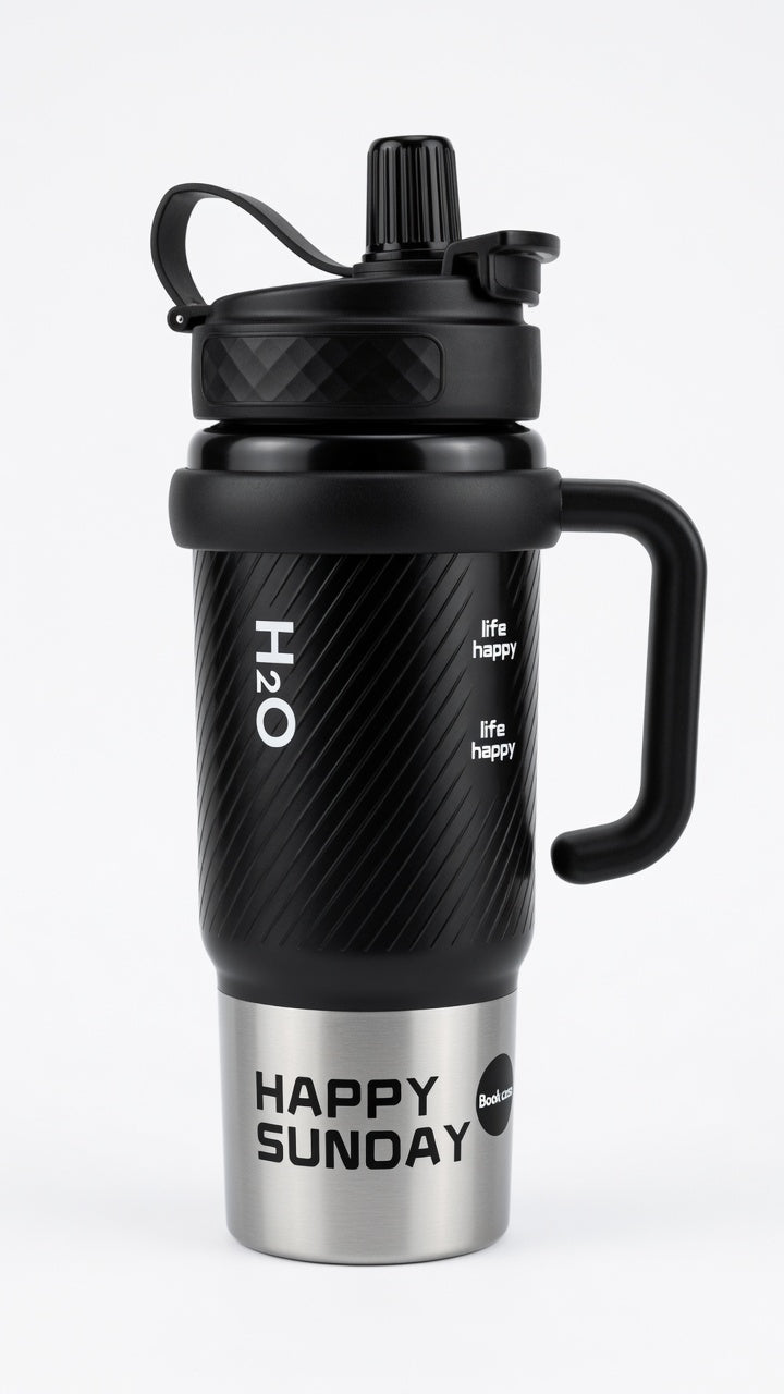 H2O Happy Sunday Tumbler – 40 oz / 1200 ml