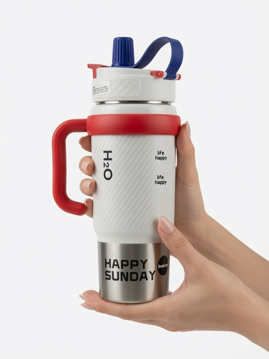 H2O Happy Sunday Tumbler – 40 oz / 1200 ml