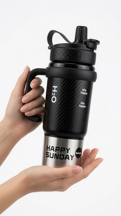H2O Happy Sunday Tumbler – 40 oz / 1200 ml