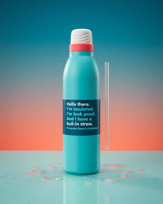 Premium Twist Vacuum Flask 530ml – Leak-Proof Hot & Cold Water Bottle