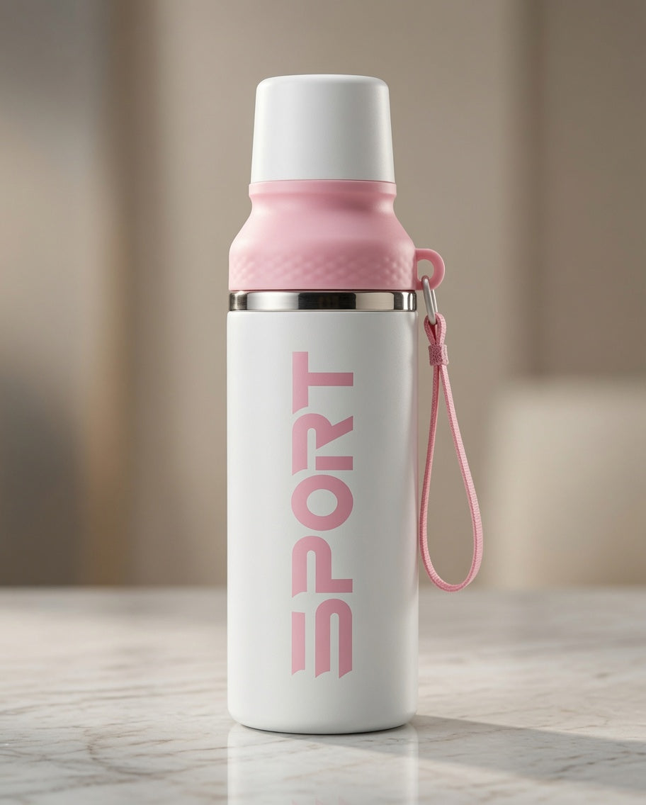 Stylish 1000ml Double Wall Stainless Steel Travel Cup