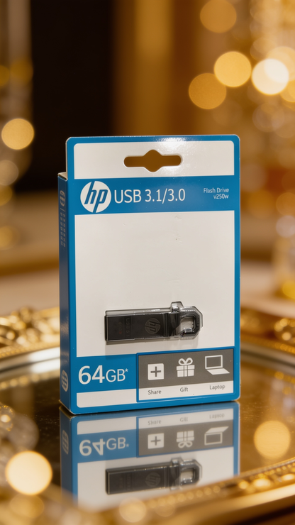 HP Power Flash 64GB/32GB High-Speed USB Drive