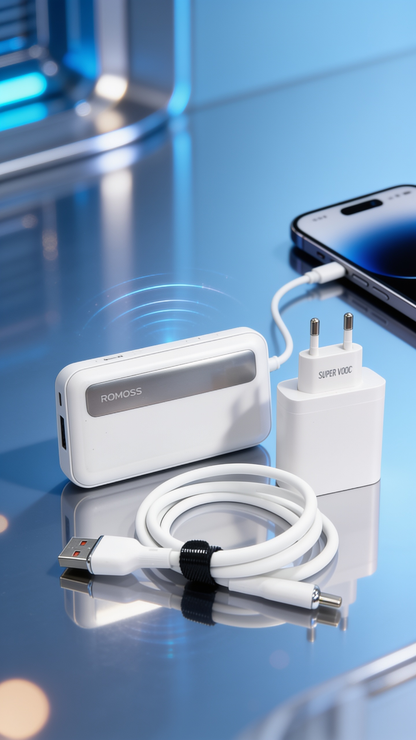 ROMOSS Power Core 10000Mah Pro – 22.5W Fast Charging Power Bank