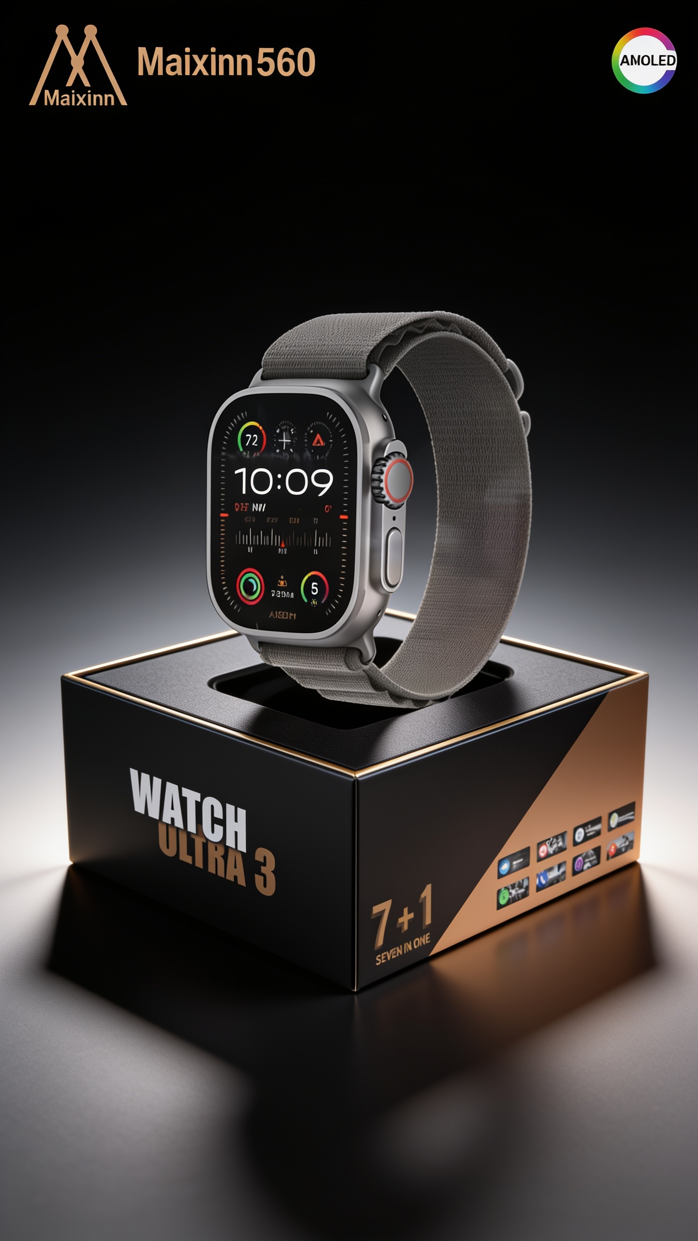 Watch Ultra 3 Max 560 7+1 Premium Edition – Smart, Stylish & Powerful