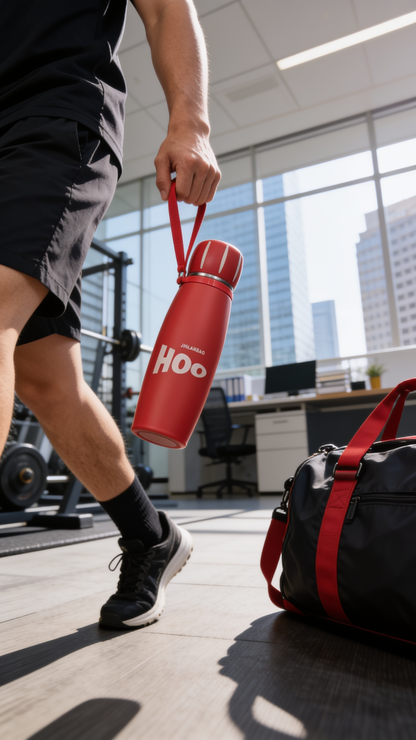 HOO Luxury Thermal Flask – Hot & Cold Insulated Water Bottle