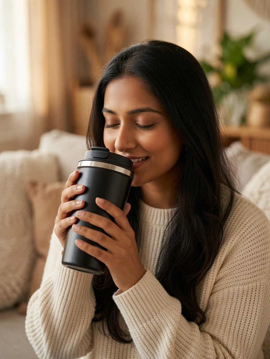 NoirSip Insulated Travel Mug