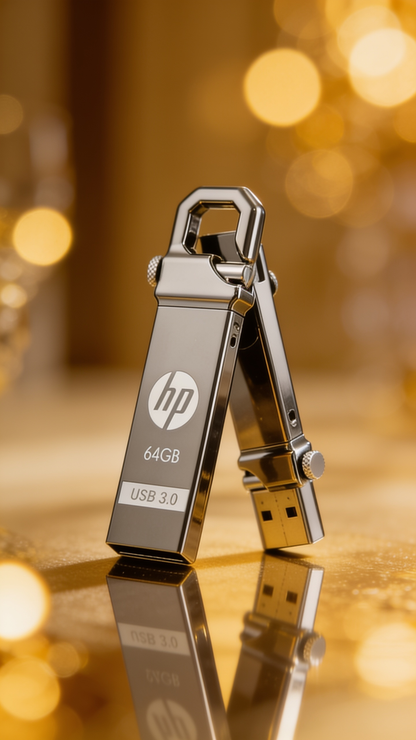 HP Power Flash 64GB/32GB High-Speed USB Drive