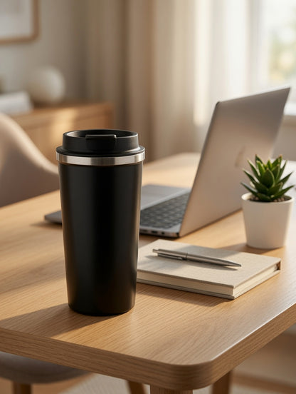 NoirSip Insulated Travel Mug